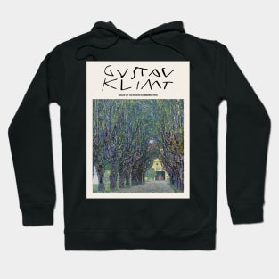 Gustav Klimt Allee At Schloss Kammer 1910 Exhibition Design Hoodie